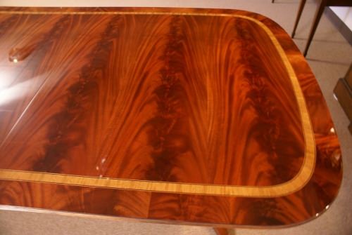 American Large Mahogany Conference Table, Table 13+ Long ft $14,000
