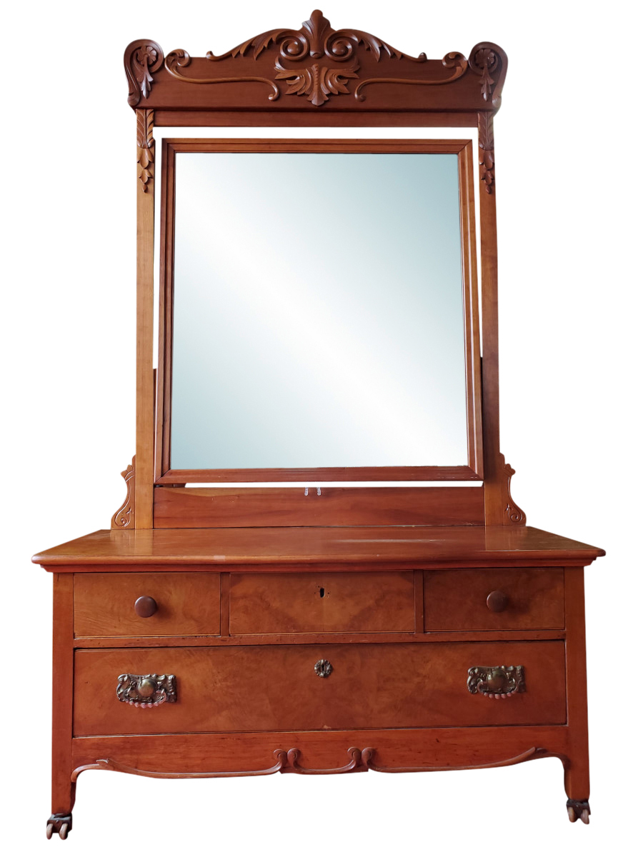 antique mirror for dresser